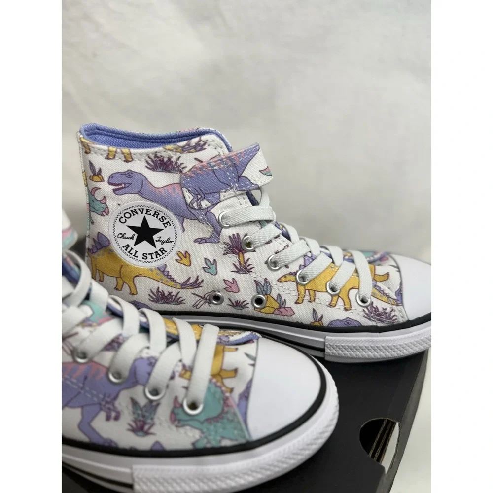 Kids Converse All Star Size 2Y Dinoverse Collection NIB Dinosaur